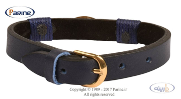 دستبند چرمی پارینه طرح تولد فروردین مدل BR48-1
